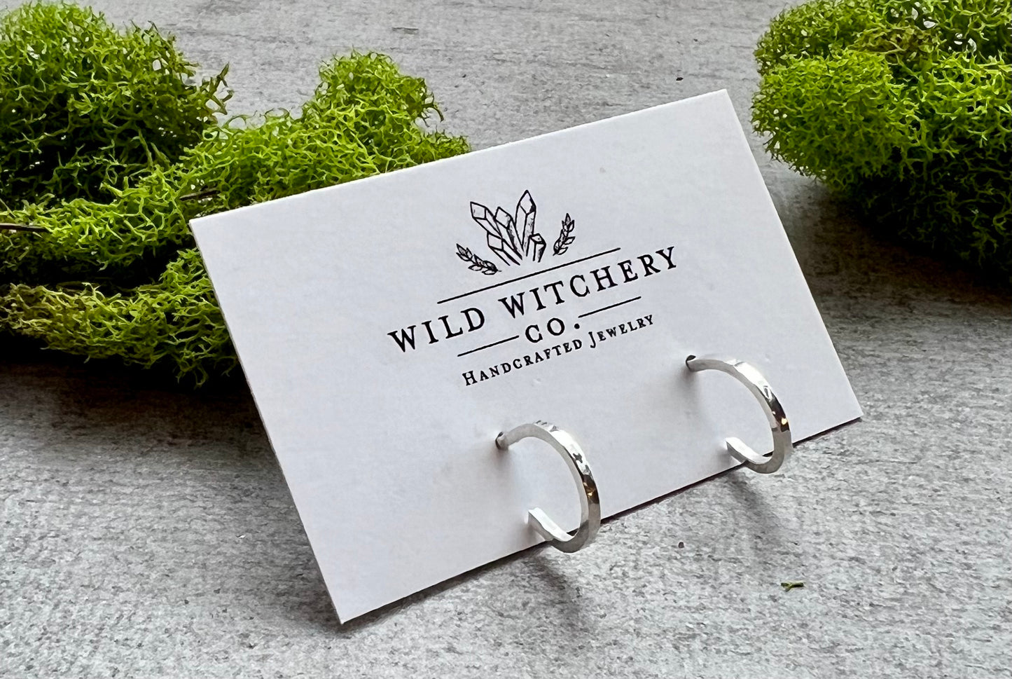 Elowyn | Hoop Stud Earrings