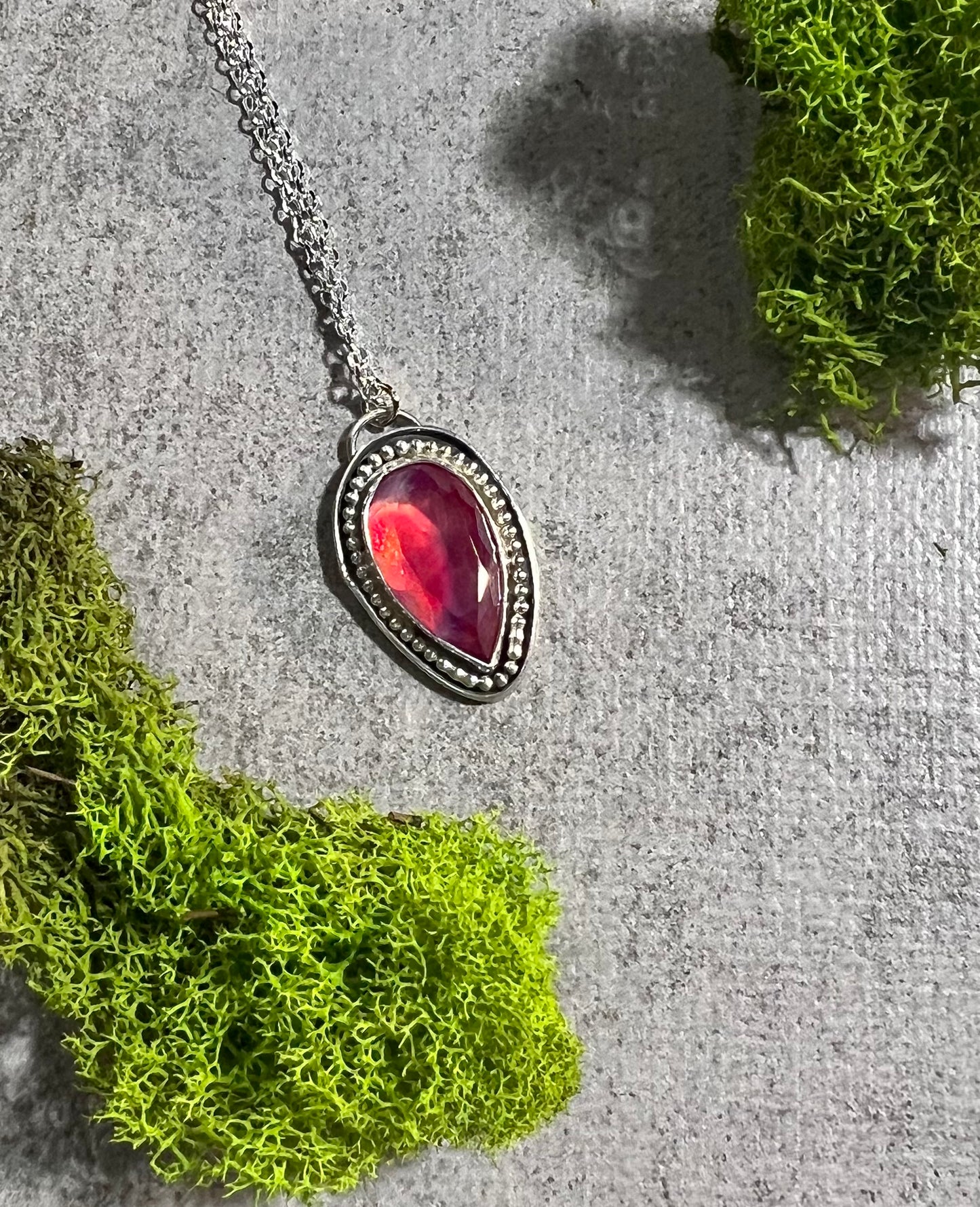 Pink Opal Necklace