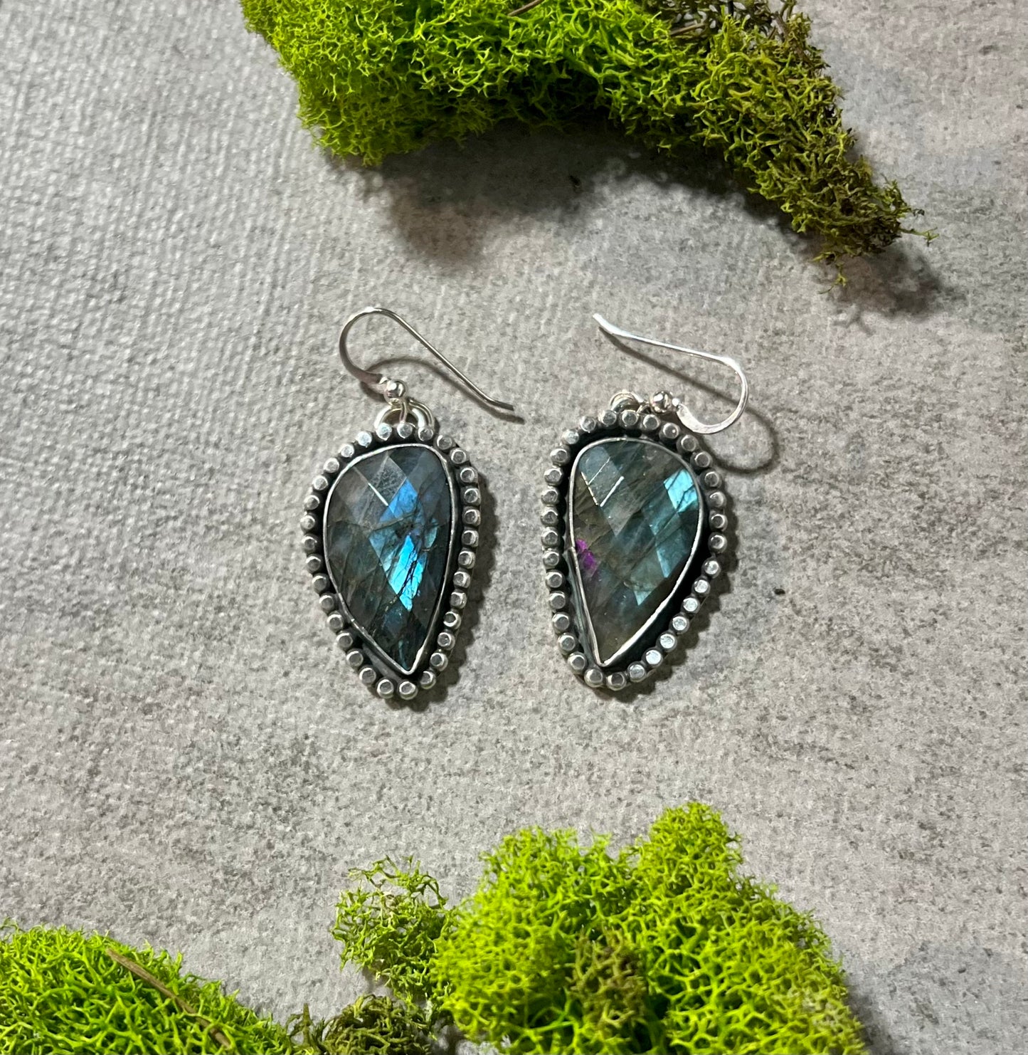 Labradorite Earrings