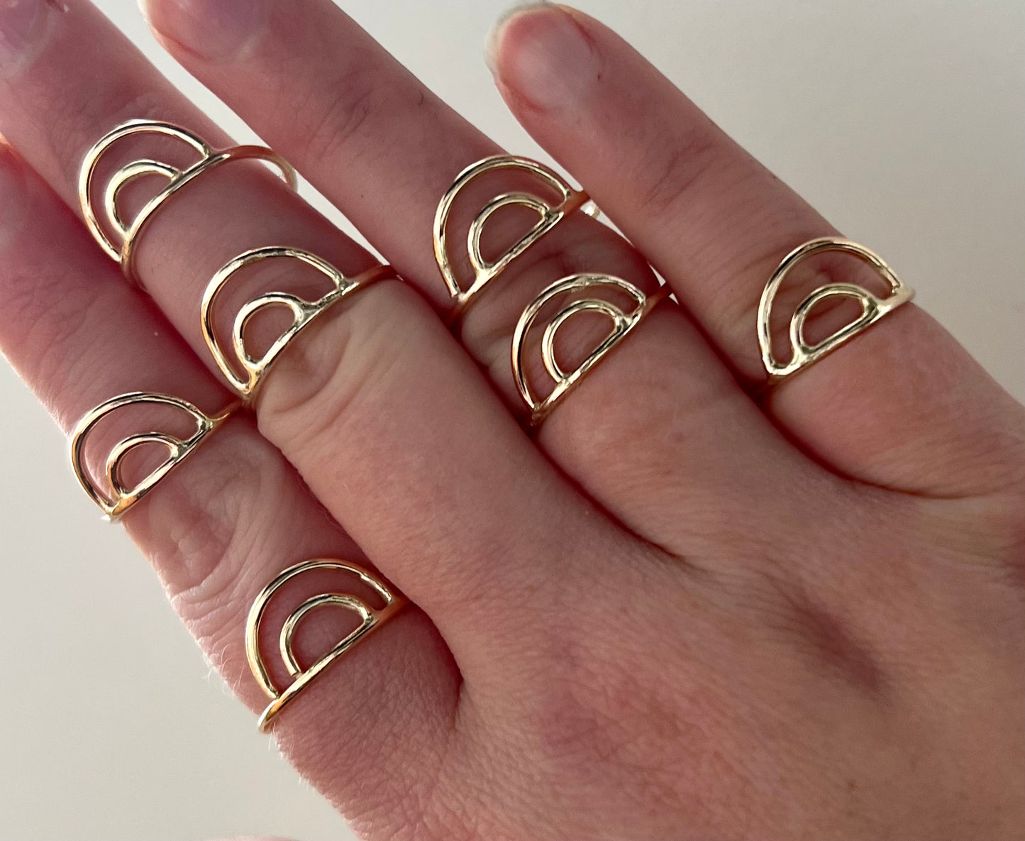 Guinevere | Double Arch Ring