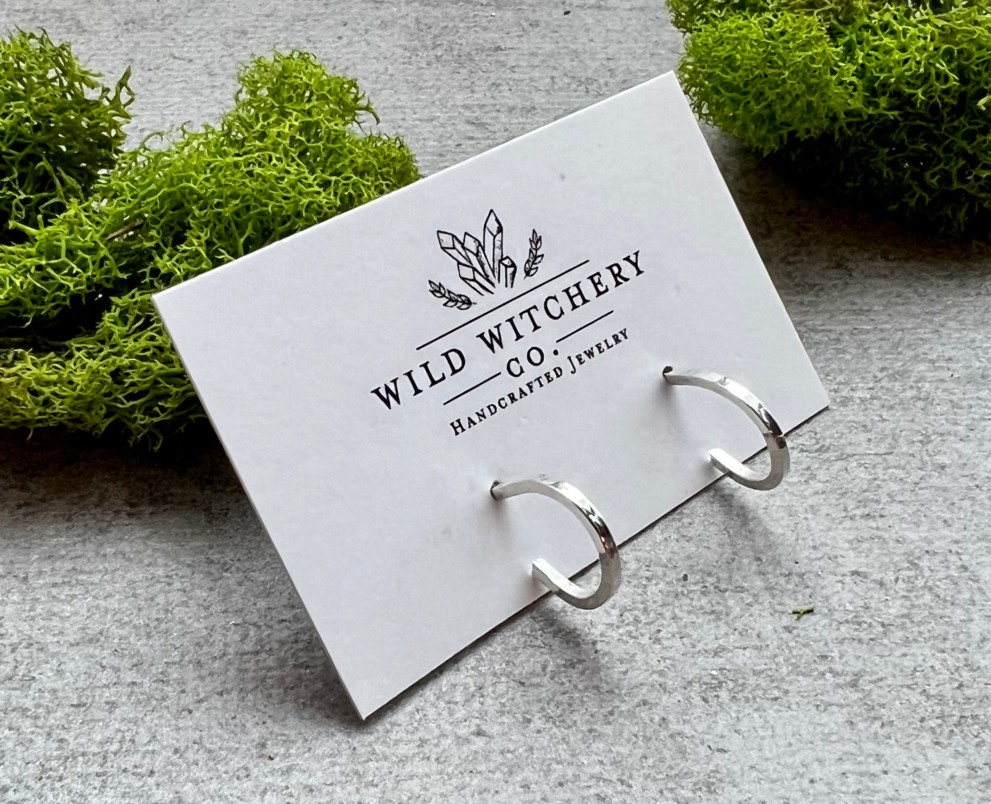 Elowyn | Hoop Stud Earrings