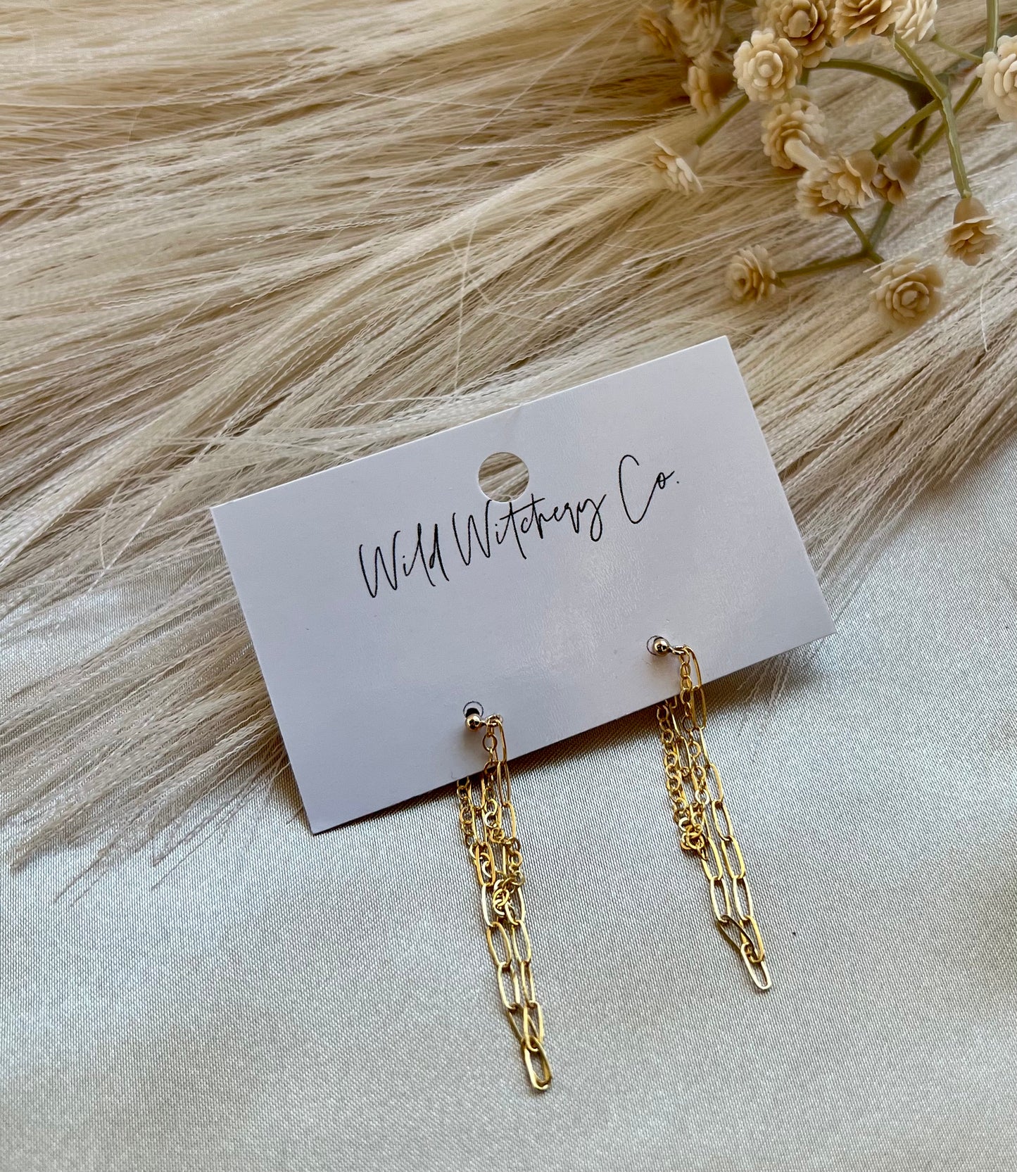 Double Chain Earrings