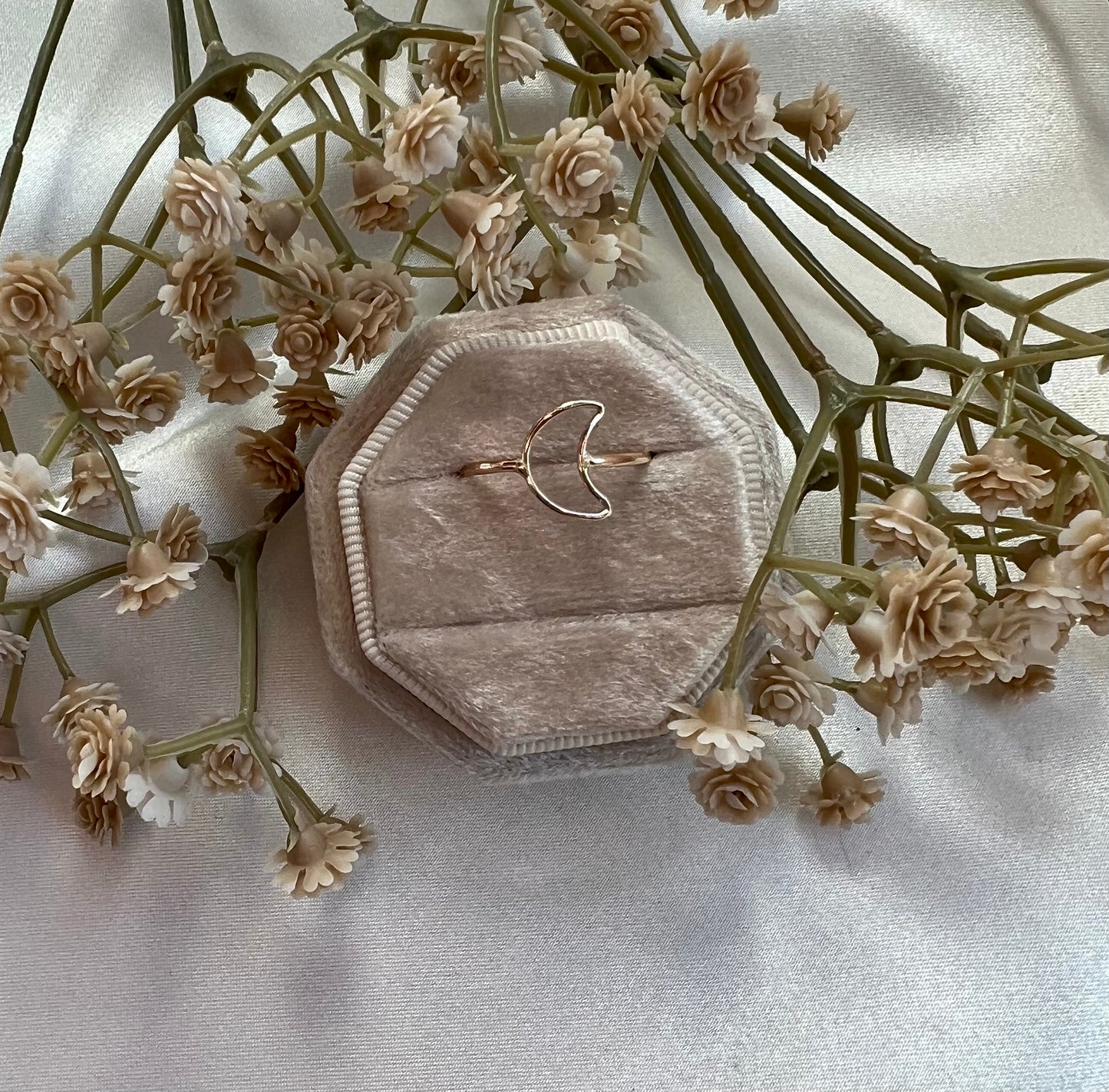 Eclipse Ring | Moon Ring