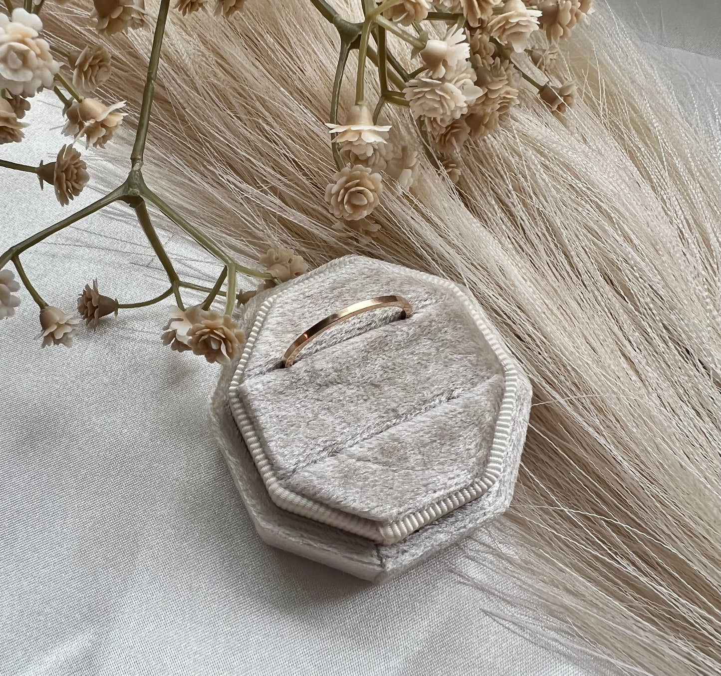 Classic Gold Filled Square Ring