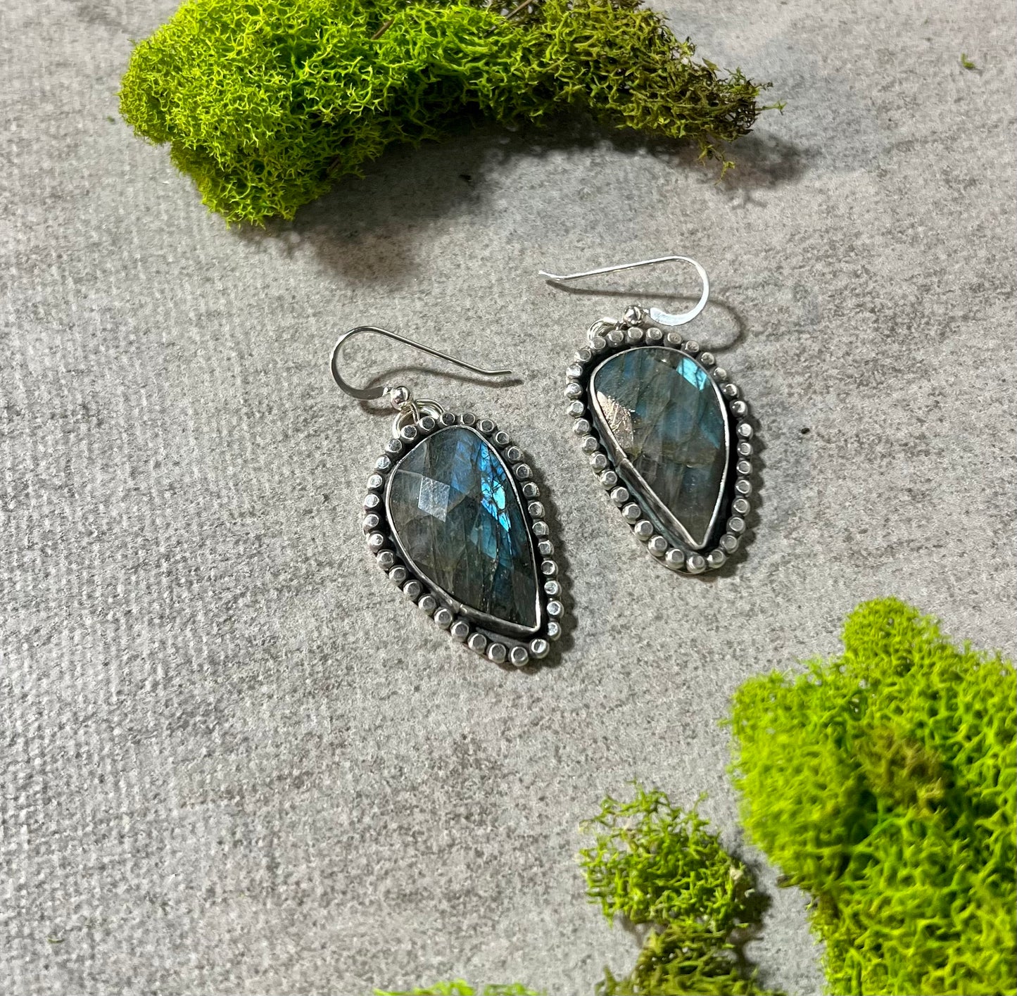 Labradorite Earrings