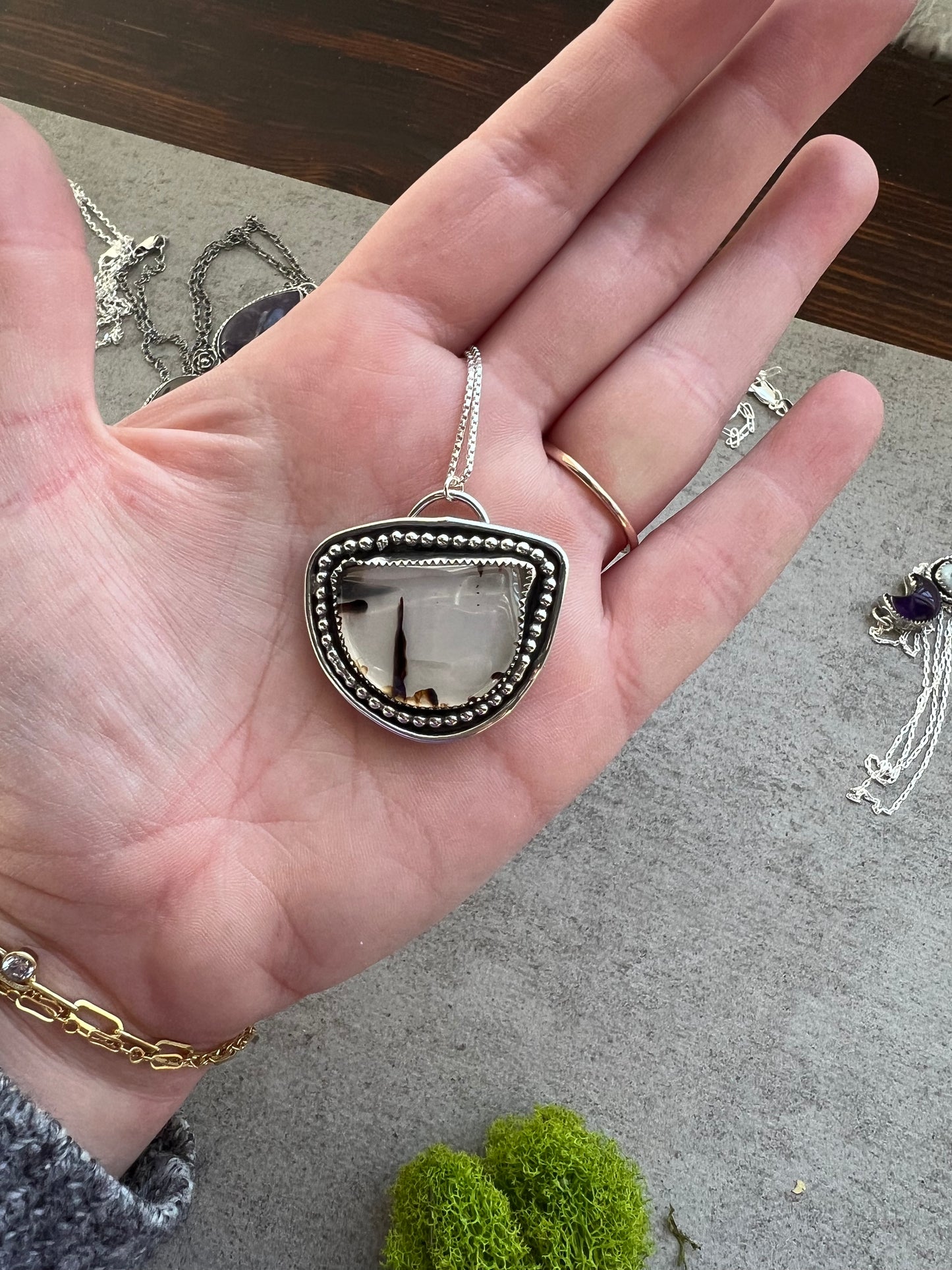 Montana Agate Necklace