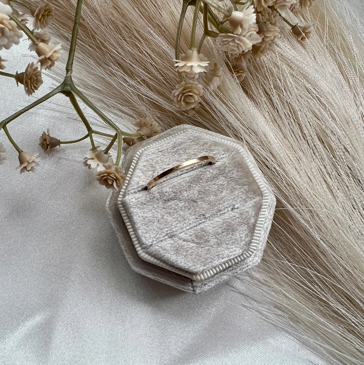 Classic Gold Filled Square Ring