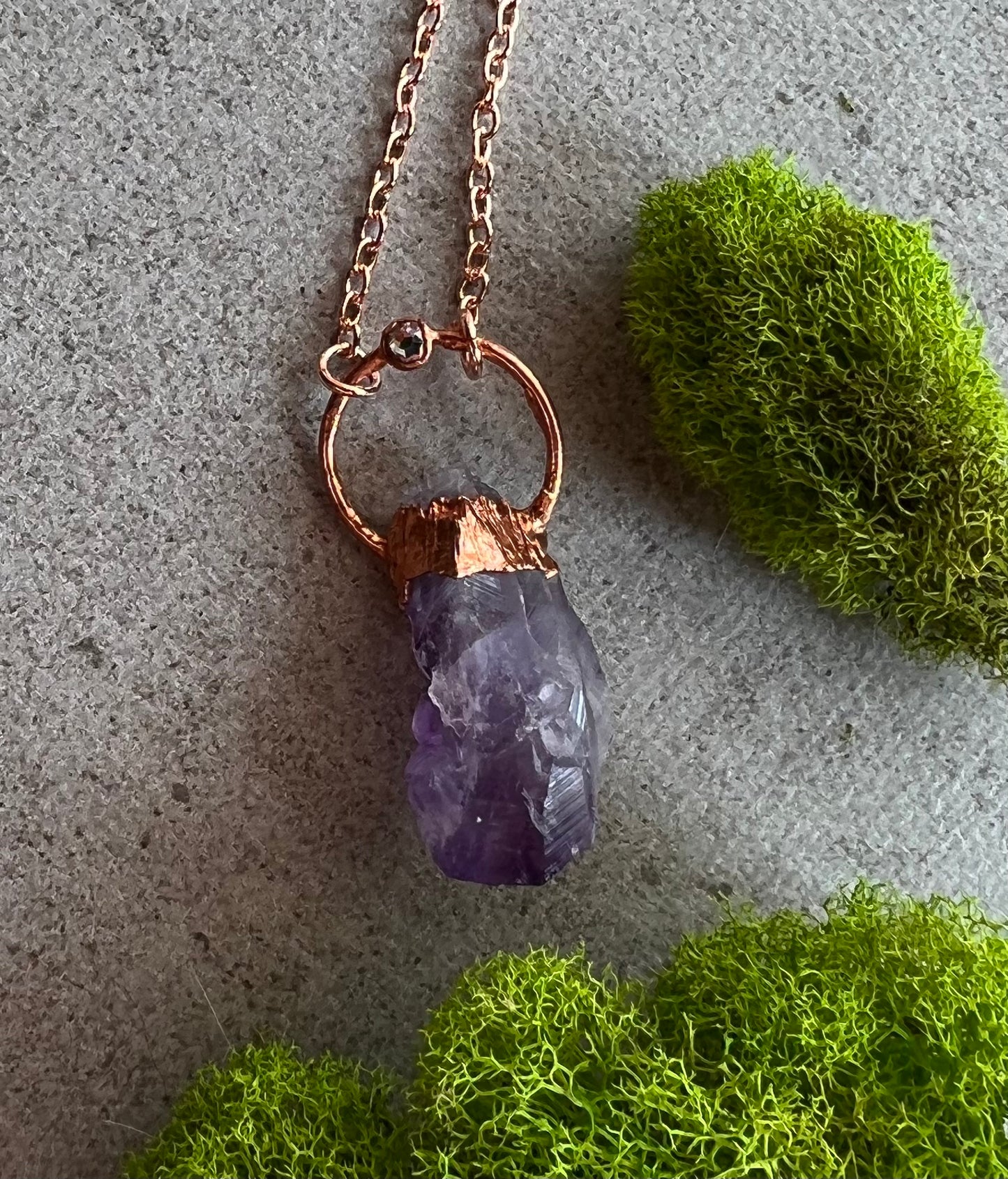 Amethyst Raw Necklace