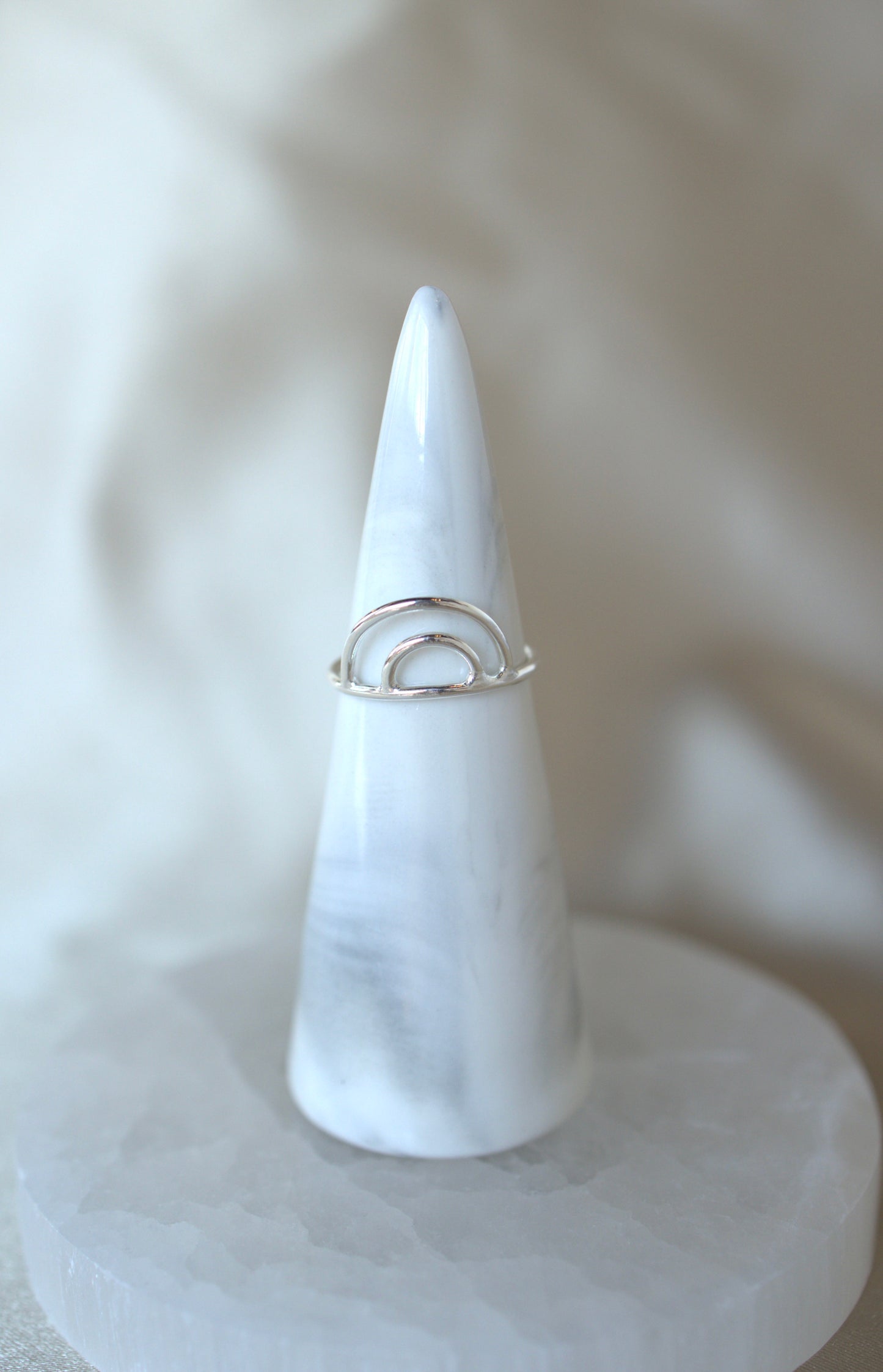 Guinevere | Double Arch Ring